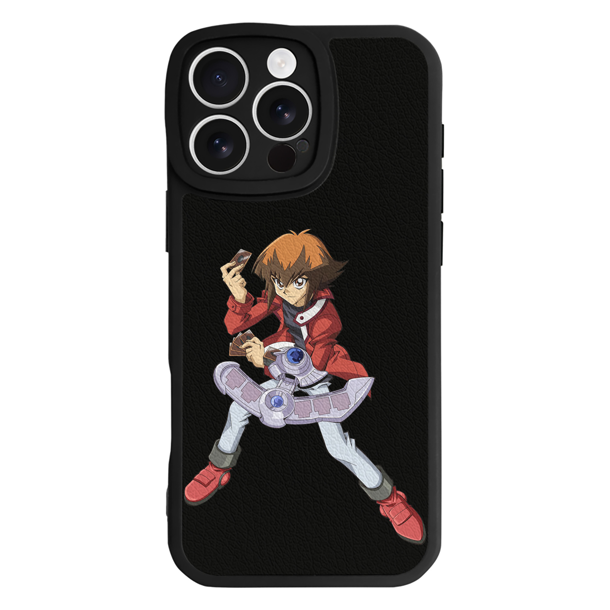 遊☆戯☆王 Yu-Gi-Oh! 【iPhone 16シリーズ対応】シリコンスマホケース（レザー調） 材質：シリコン